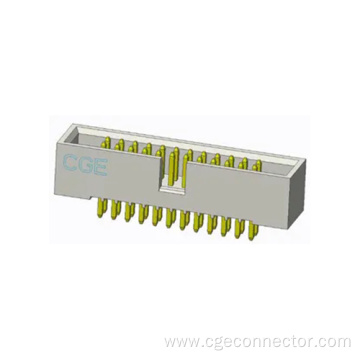 DIP Vertical type Straight plug Box Header Connector